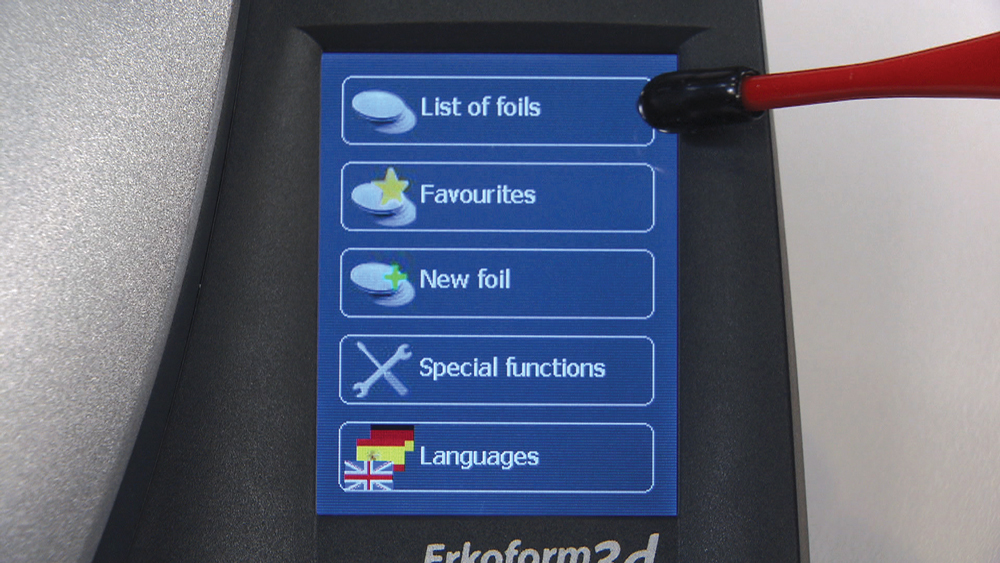 picture of the UI of Erkoform3d product