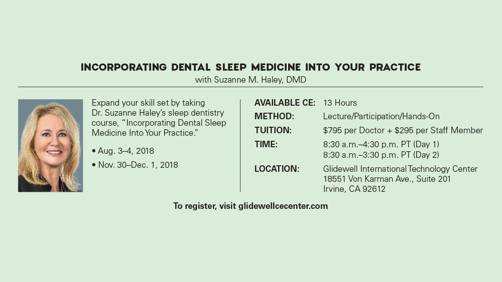 Incorporating Dental Sleep Medicine into Your Practice