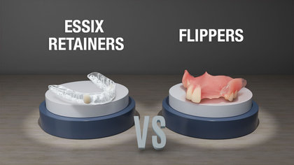 Essix Retainers vs. Flippers: A Clinical Comparison image