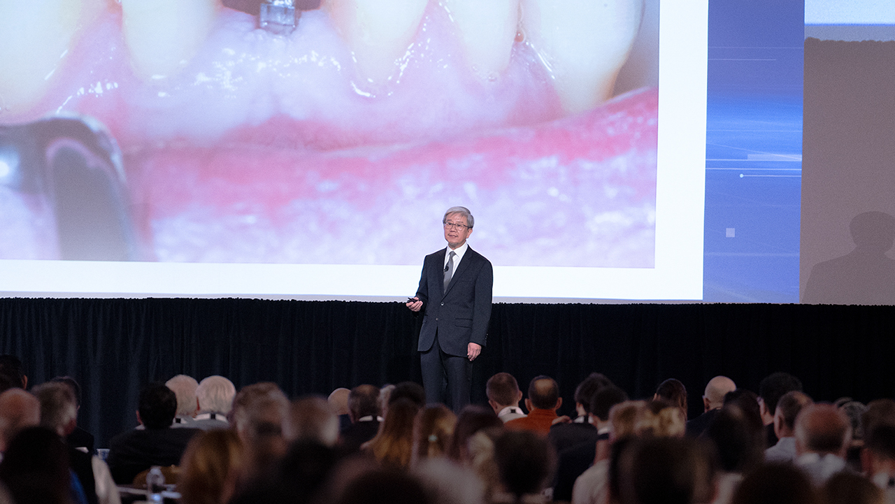 Dr. Choi teaching Continuing Education course