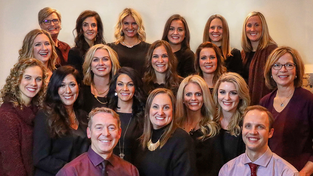 The Isaacson Gentle Dentistry team in December 2019