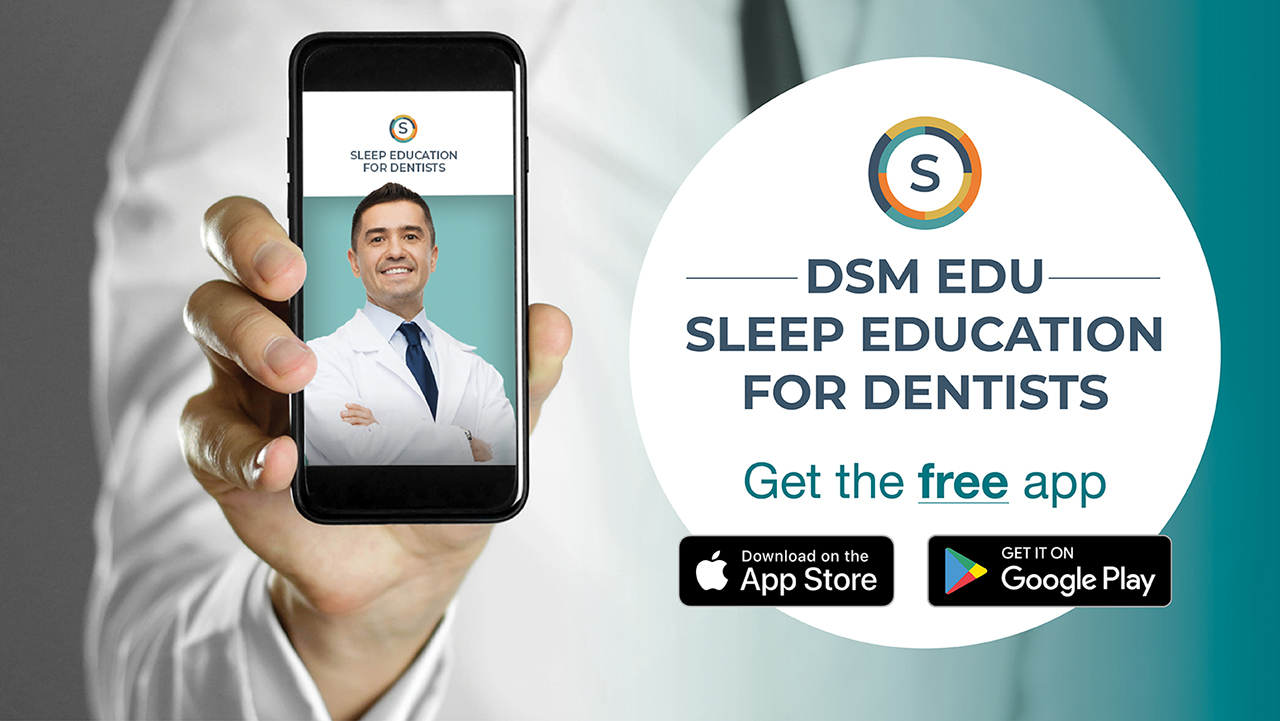 DSM EDU: The New Dental Sleep Medicine Education App Hero Image