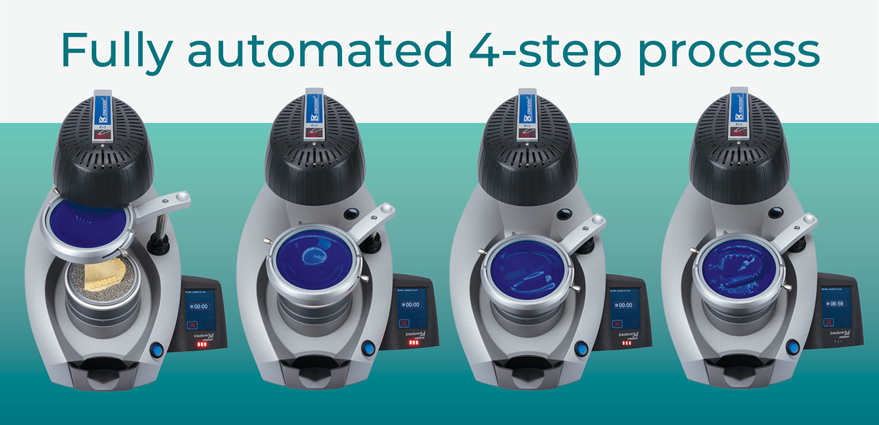 Fully automated 4-step process