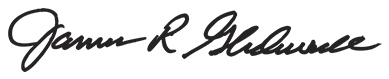 Jim Glidewell's Signature