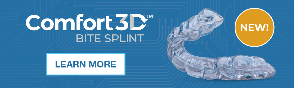 Comfort3D Bite Splint Banner