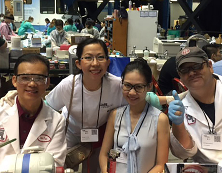 Dentists at Free Care Event