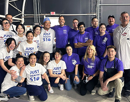 Glidewell Volunteers at Just Health 510