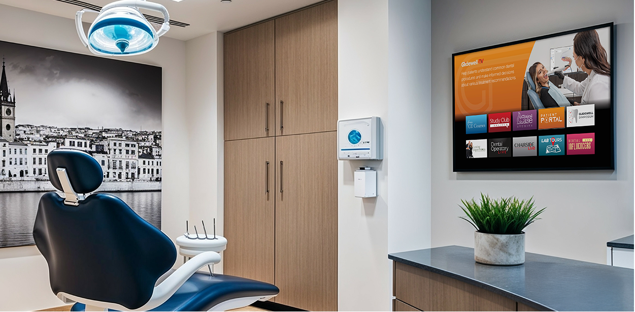 Dental office on demand Glidewell TV