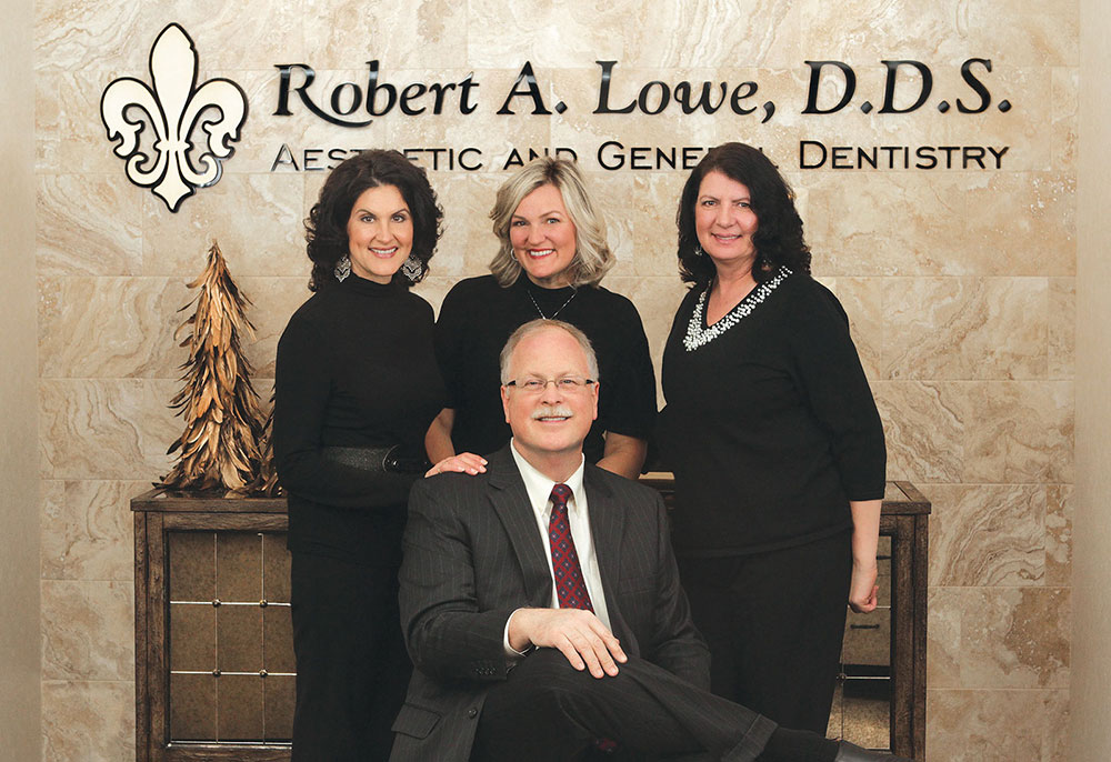 Robert A. Lowe and his team