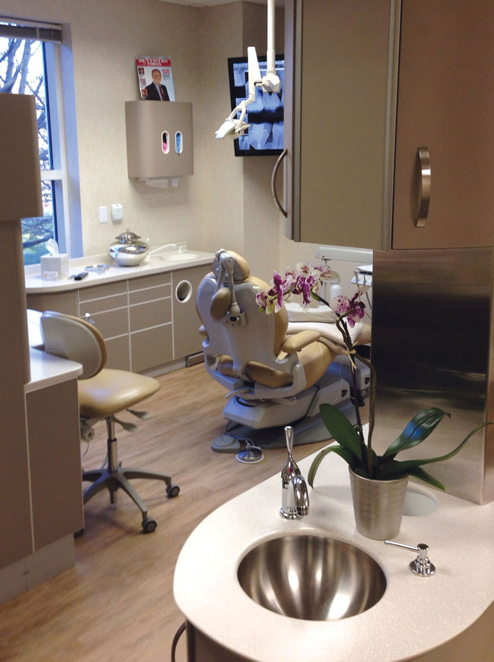 Dentist patient room