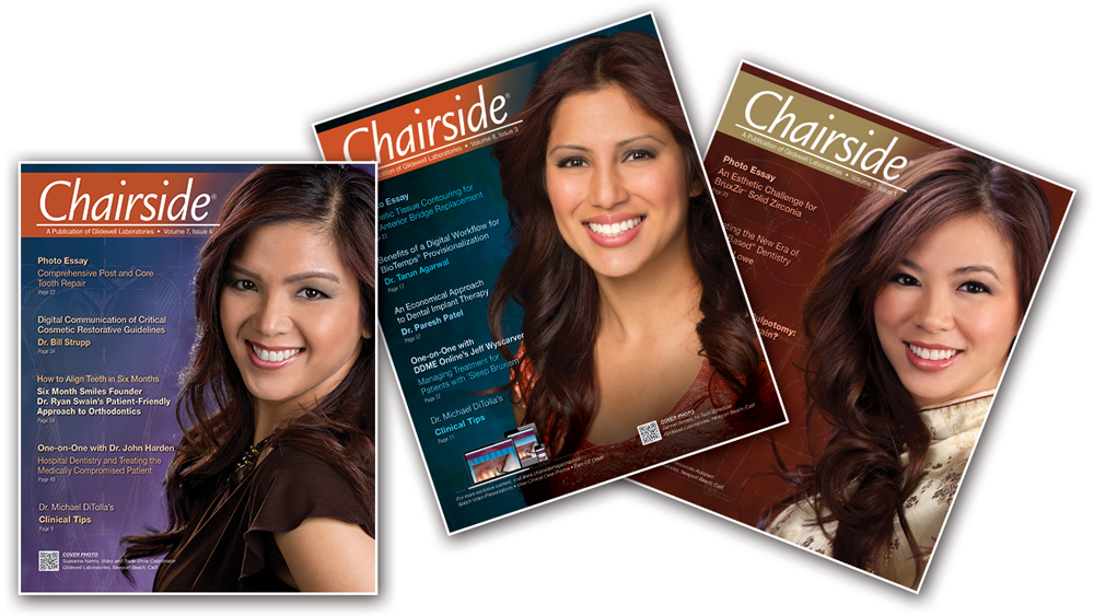 several issues of Chairside Magazine