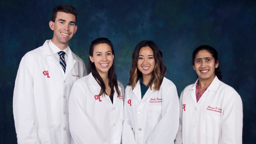 Glidewell Dental R&D students presented at the 95th General Session & Exhibition of the IDAR