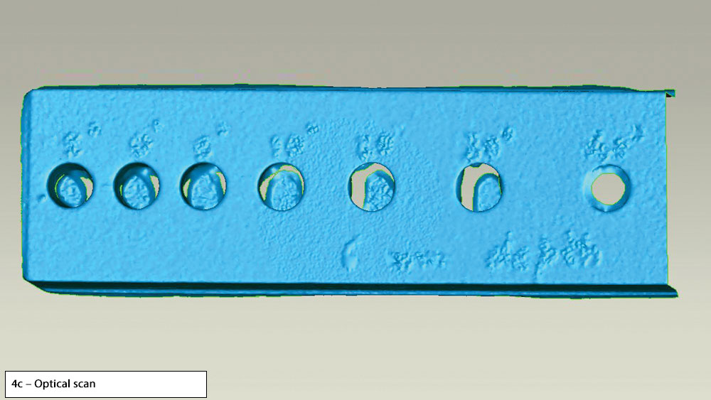 Figure 4c: Optical scan