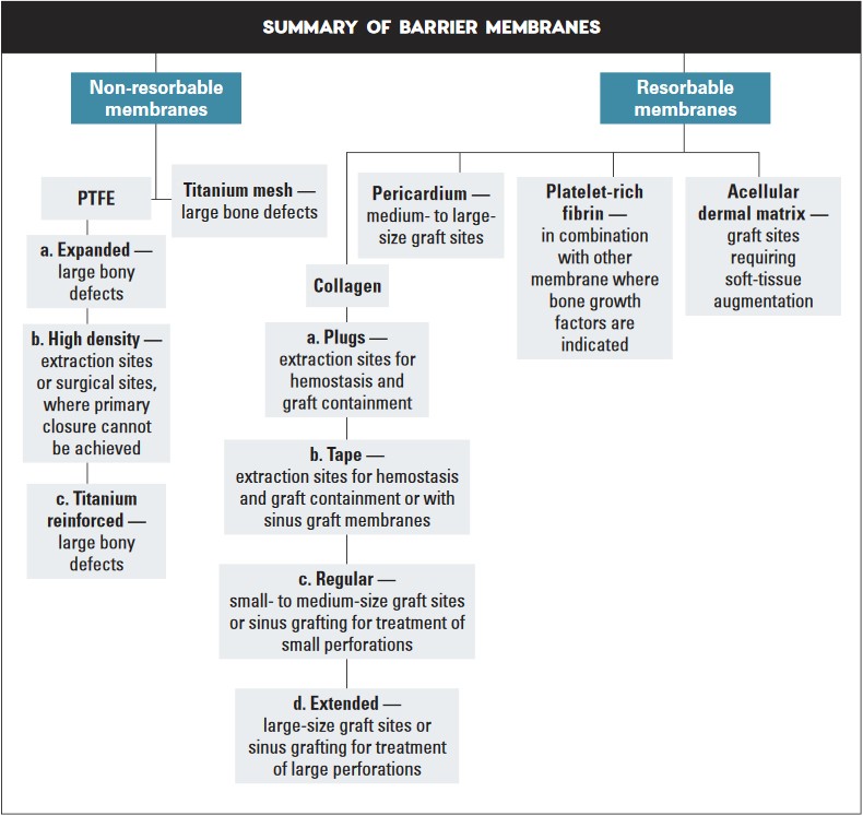 The Use of Barrier Membranes in Implant Dentistry