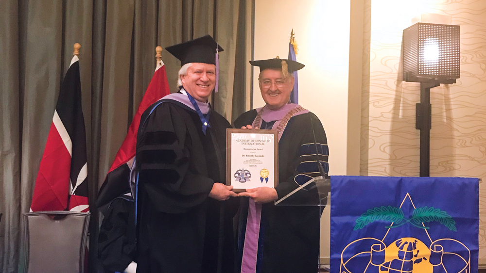 Dr. Kosinski received the organization’s Humanitarian Award in 2017