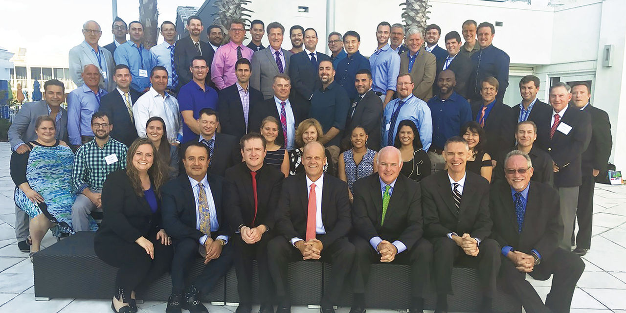Team gathered for group photo from the Misch International Implant Institute
