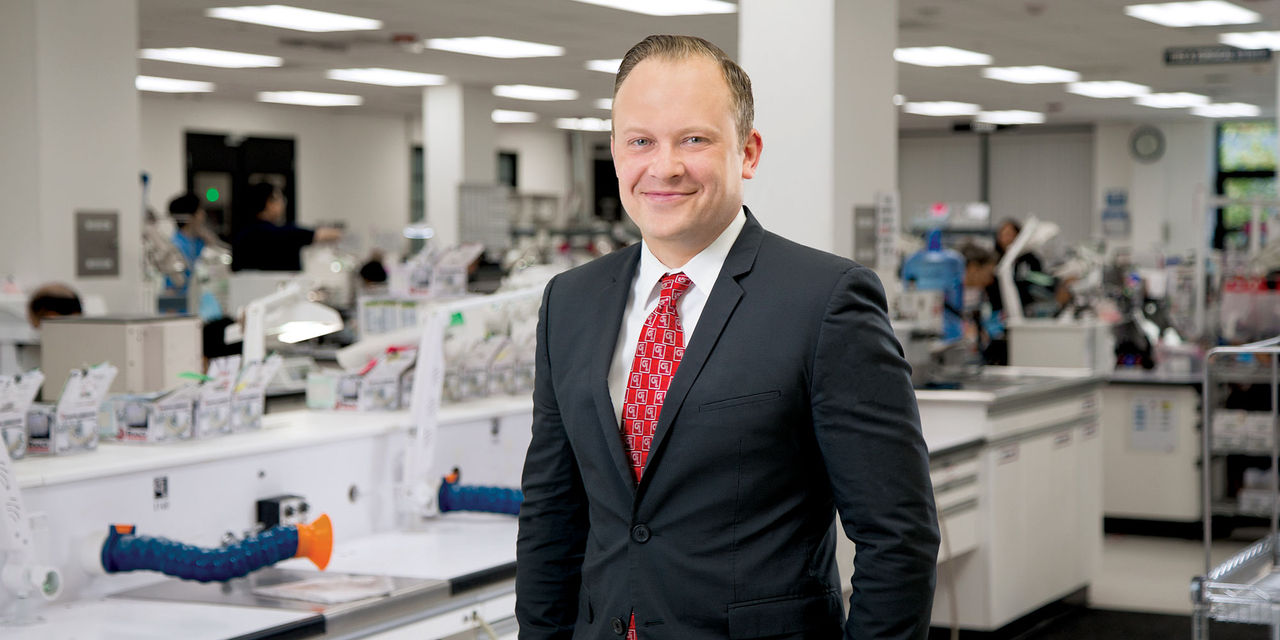 Darius Raudys, General manager for Implant Deptartment