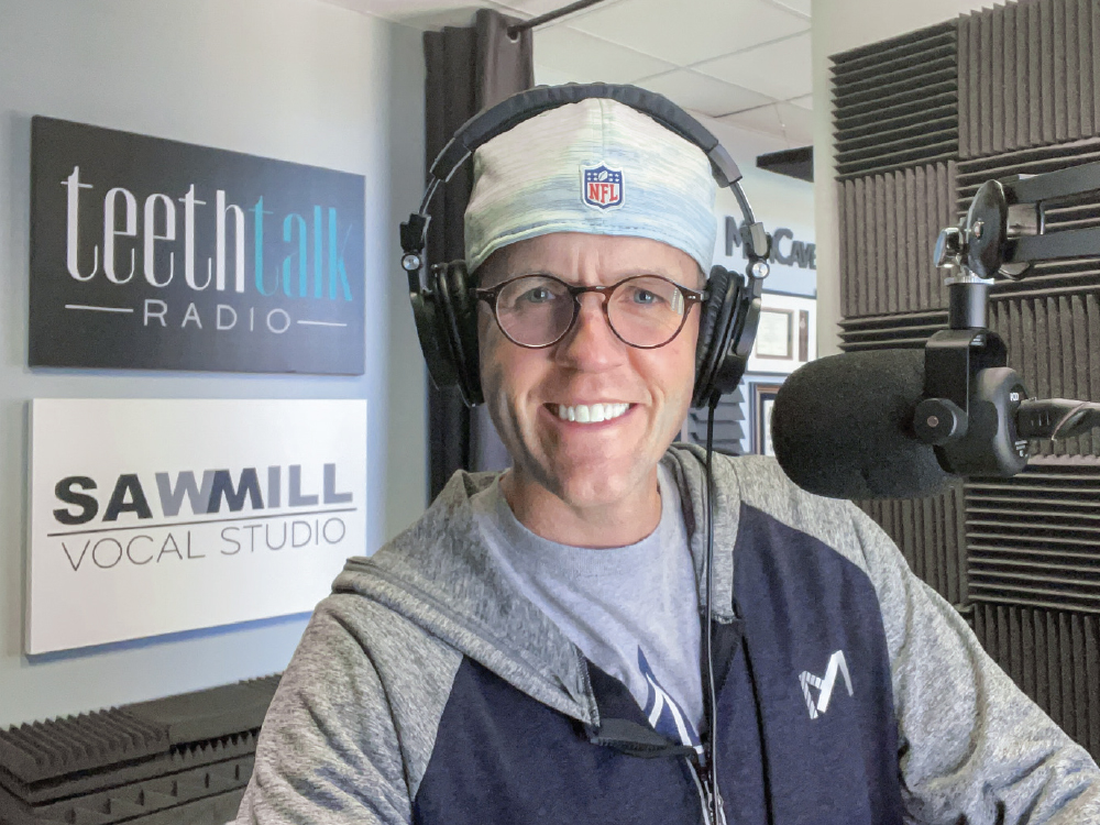 Dr. Tiek, host of "Teeth Talk Radio" podcast