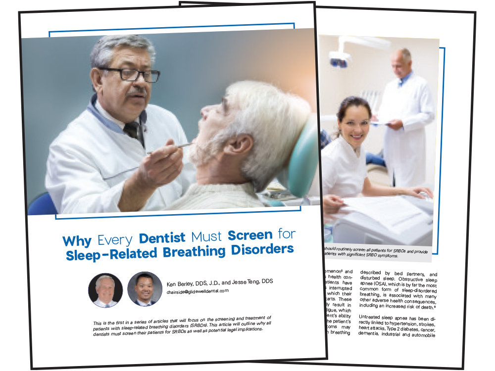 Why Every Dentist Must Screen for Sleep-Related Breathing Disorders