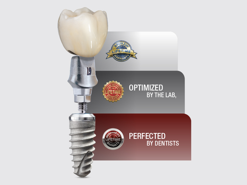 Optimized by the lab, perfected by dentists