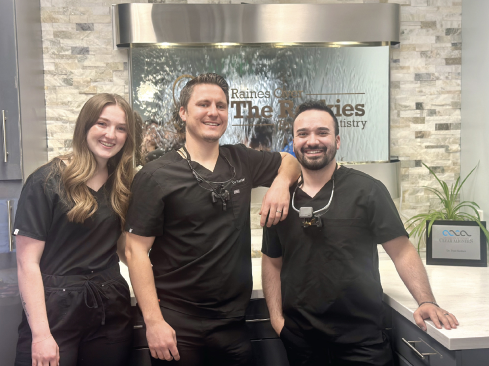 Dr. Paul Raines and his team members