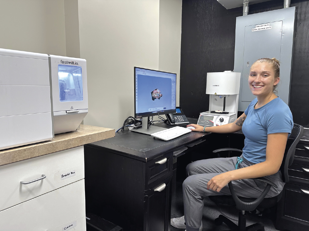 Offering restorations fabricated from Obsidian® milling blocks helps Dr. Rebekah Browder’s practice stand out among other dental offices in her area.