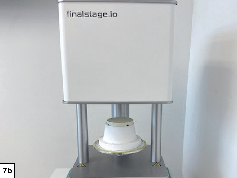 using the finalstage.io™ Ceramic Oven to achieve the final surface luster and esthetic integration