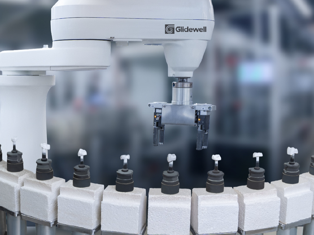 Robotic glazing process