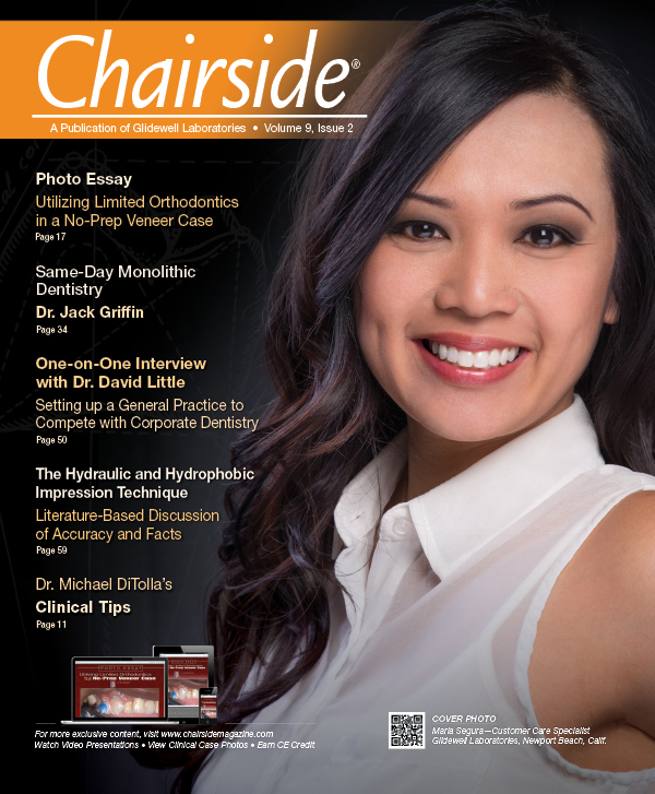 Chairside Magazine Volume 9 Issue 2 Cover Image