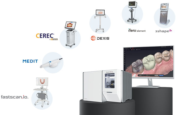 Other Scanners fastmill.io On Stand (bubbles)