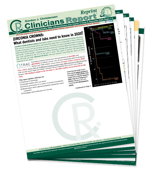 Clinicians Report
