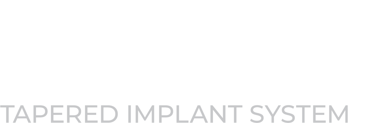 Hahn Tapered Implant System Logo White