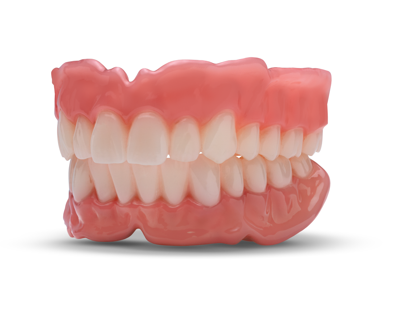 Simple Natural 3D-Printed Dentures